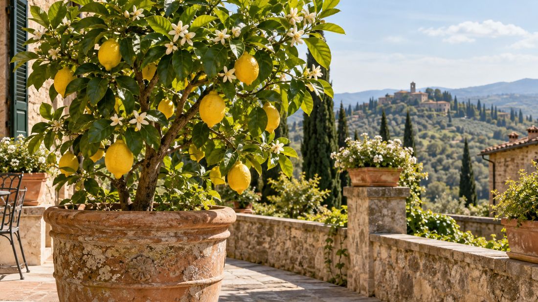 Citronnier entretenu