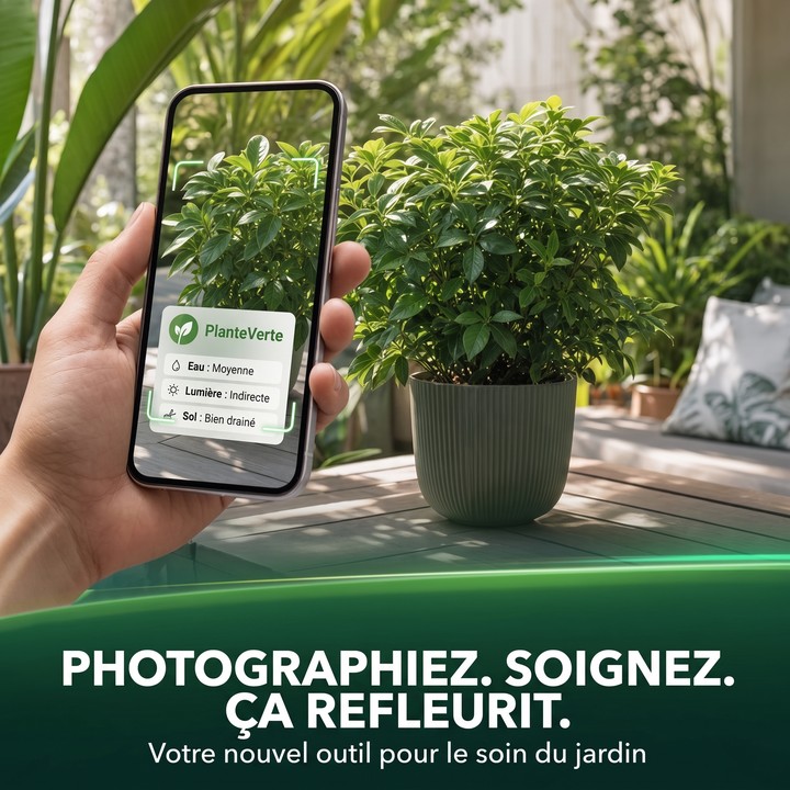 PlanteVerte : photographiez, soignez, elle refleurit